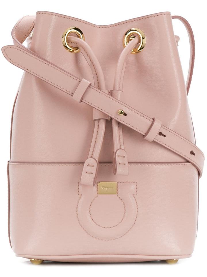 Salvatore Ferragamo City Bucket Bag - Pink
