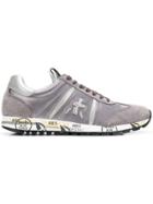 White Premiata Lucy Sneakers - Grey