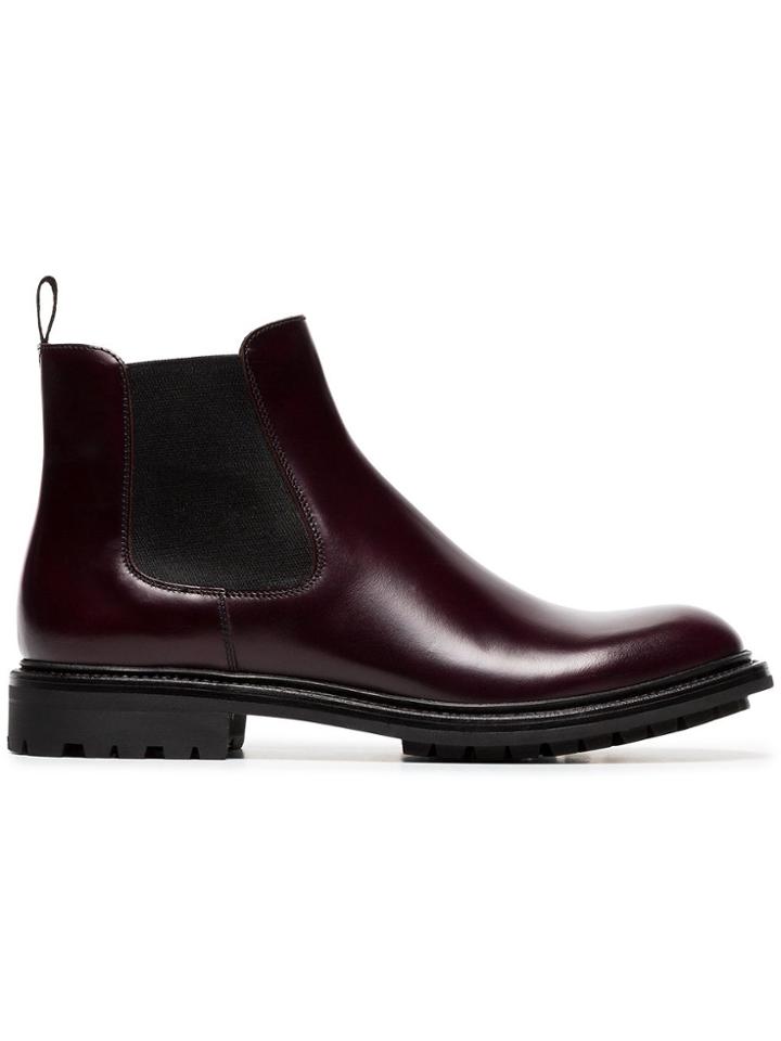 Church's Genie Leather Chelsea Boot - Red