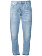 Citizens Of Humanity Cropped Faded Jeans - Blue