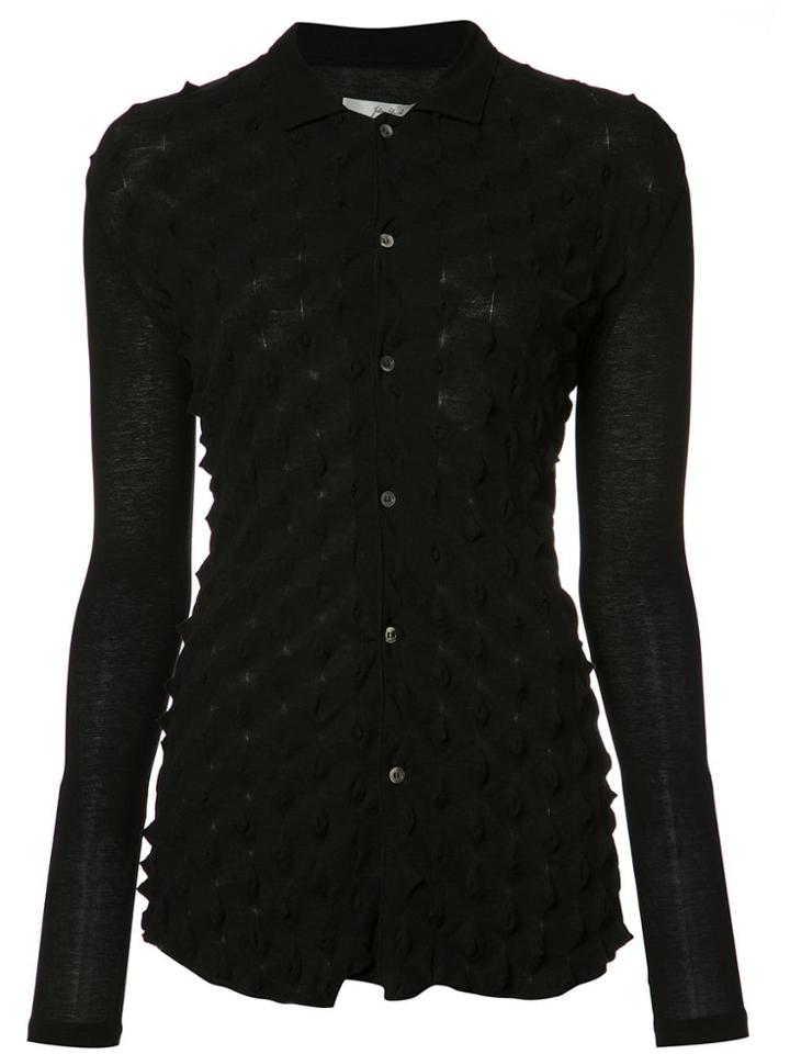 Julien David 3d Thorn Shirt - Black