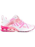 Plein Sport Tiger-appliquéd Sneakers - White