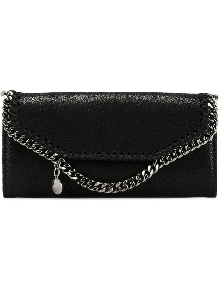 Stella Mccartney 'falabella' Wallet - Black