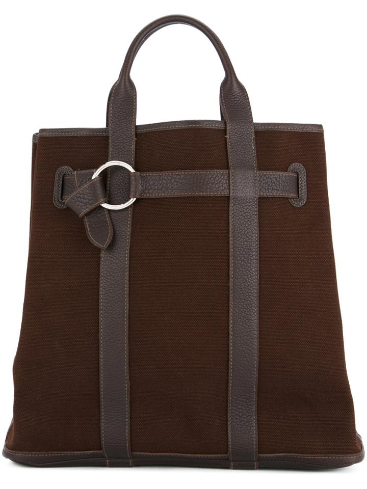 Hermès Vintage Ceinture Pm Tote - Brown