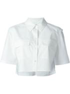 Equipment Cropped Half Sleeve Shirt