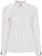 Sandy Liang Lena Cotton Shirt - White