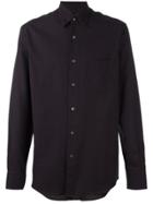 Ermenegildo Zegna Chest Pocket Shirt - Pink & Purple