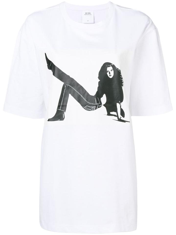 Calvin Klein Jeans Est. 1978 Logo Print T-shirt - White
