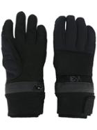 Y-3 Snow Gloves, Men's, Size: Large, Black, Polyacrylic/polyamide/spandex/elastane/polyester