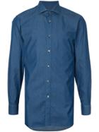 Gieves & Hawkes Long Sleeve Shirt - Blue