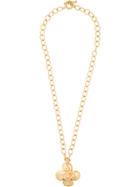 Chanel Pre-owned Chanel Cc Logos Chain Necklace - Metallic