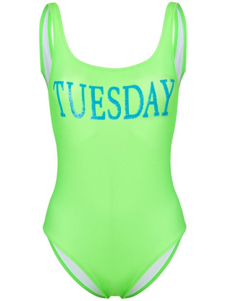 Alberta Ferretti Tuesday Swimsuit - Green