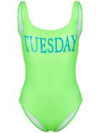 Alberta Ferretti Tuesday Swimsuit - Green