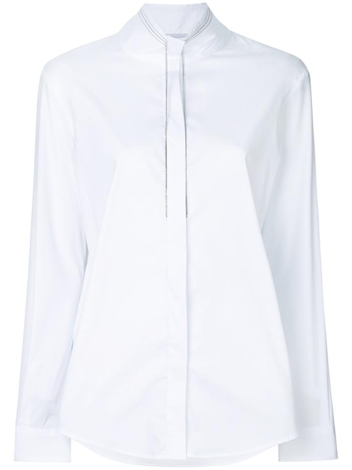 Fabiana Filippi Shirt With Chain Detail - White