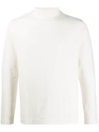 Circolo 1901 Rollneck Long-sleeve T-shirt - White