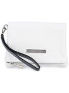 Marc Ellis - Flossy Clutch - Women - Leather - One Size, White, Leather