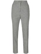 Erika Cavallini Vichy High Waisted Trousers - Black