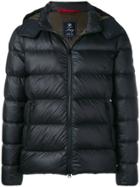 Fay Detachable Hood Padded Jacket - Black