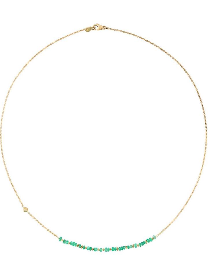 Natasha Collis Classic Emerald Necklace