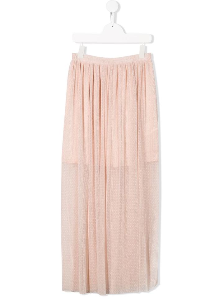 Dondup Kids Long Pull-on Skirt - Pink