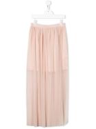 Dondup Kids Long Pull-on Skirt - Pink