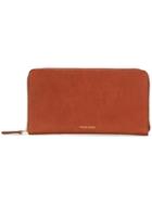 Mansur Gavriel Zipped Style Purse - Brown