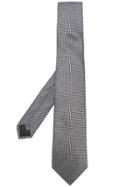 Cerruti 1881 Crosshatch Pattern Tie - Grey