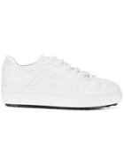 Pierre Hardy Up Lace-up Sneakers - White