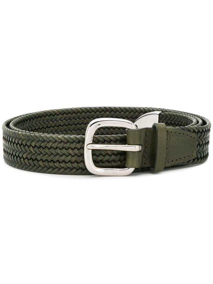 Orciani Woven Belt - Green
