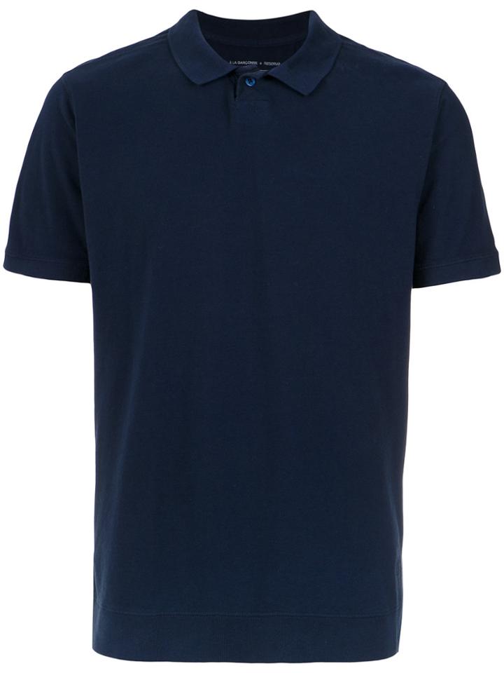 À La Garçonne Classic Polo Shirt - Black