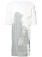 11 By Boris Bidjan Saberi Tonal Long T-shirt - White