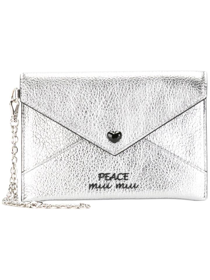 Miu Miu Envelope Coin Purse - Multicolour