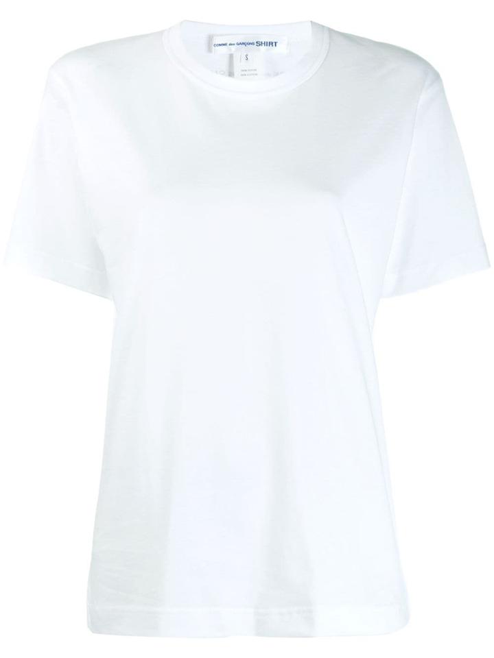 Comme Des Garçons Shirt Classic Crewneck T-shirt - White