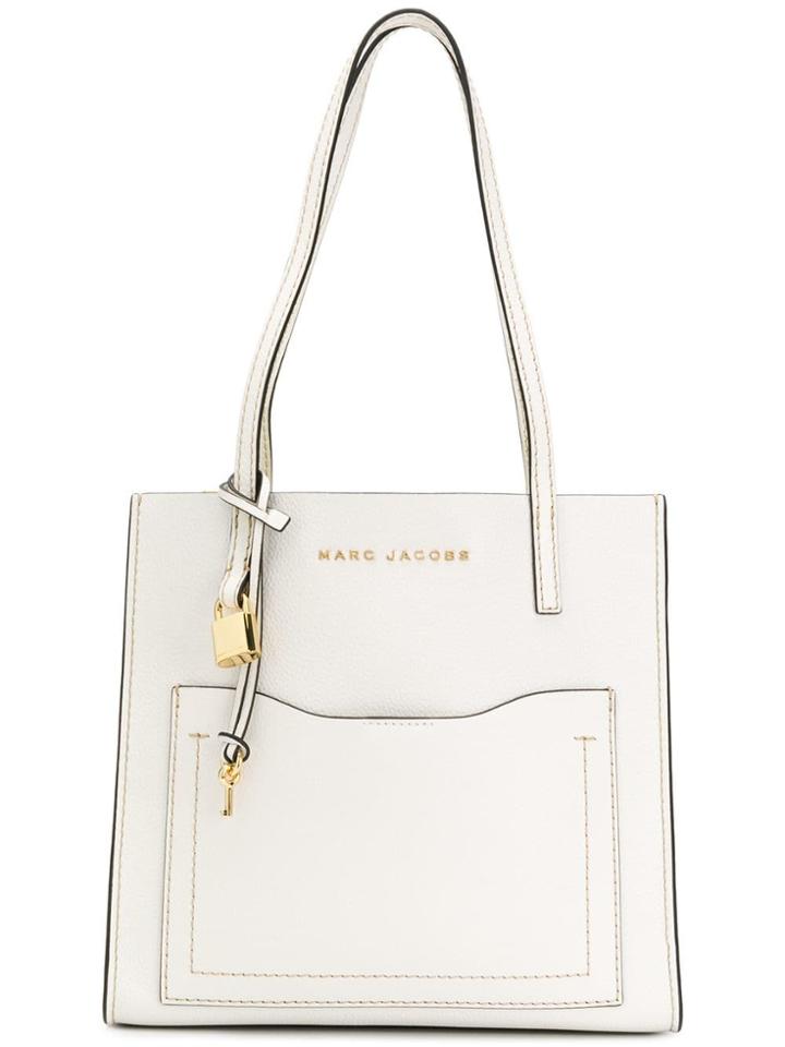 Marc Jacobs Medium Grind Tote Bag - White
