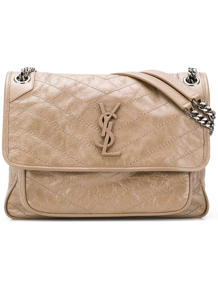 Saint Laurent Medium Niki Bag - Neutrals