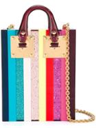 Sophie Hulme Colour Block Clutch, Women's, Plastic/metal (other)