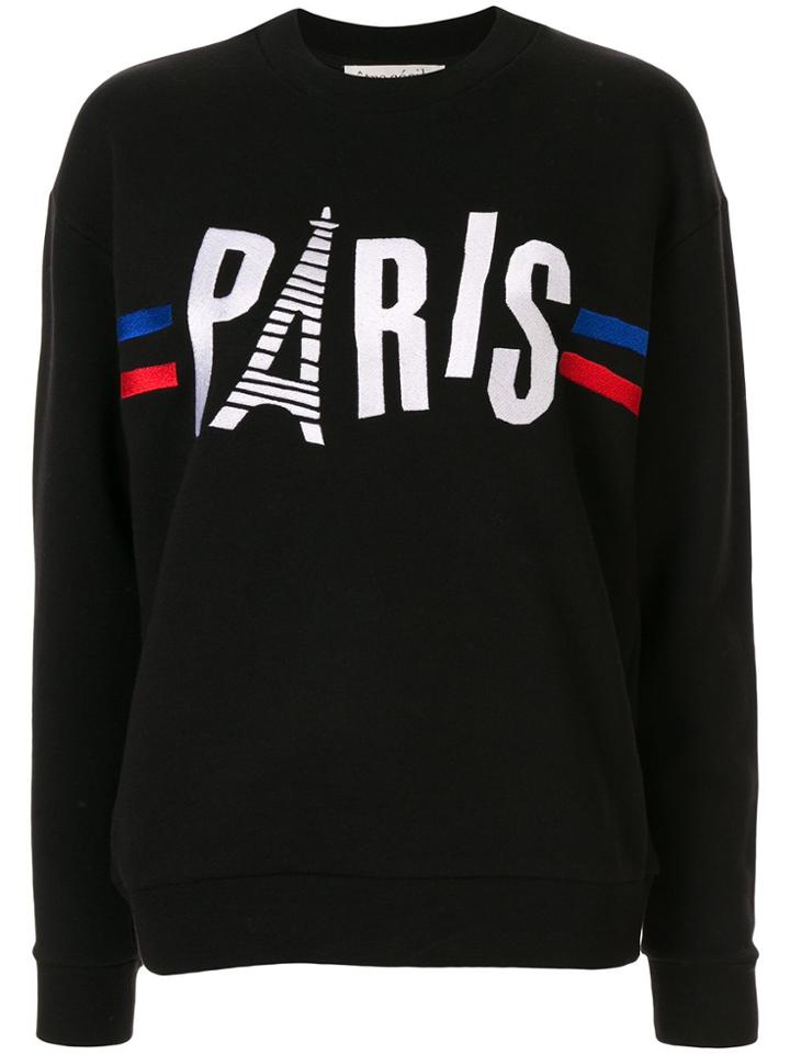 Être Cécile Paris Boyfriend Sweatshirt - Black