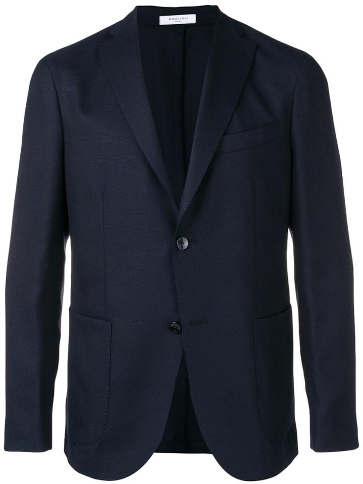 Boglioli Formal Suit Jacket - Blue