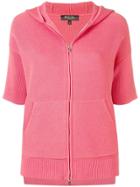 Loro Piana Short Sleeved Hooded Jacket - Pink