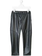 Harmont & Blaine Junior Metallic Wet-look Leggings - Blue