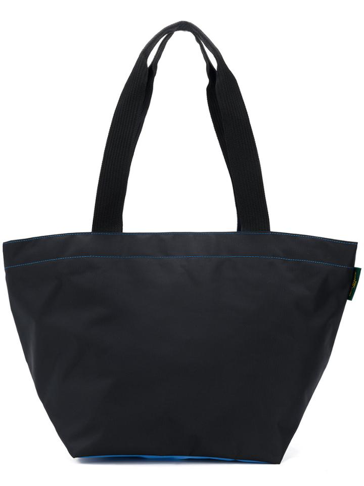 Hervé Chapelier Contrast Stitching Tote Bag - Blue