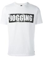 Eleventy Jogging T-shirt, Men's, Size: S, White, Cotton