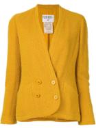 Chanel Pre-owned 1994's Long Sleeve Jacket - Yellow