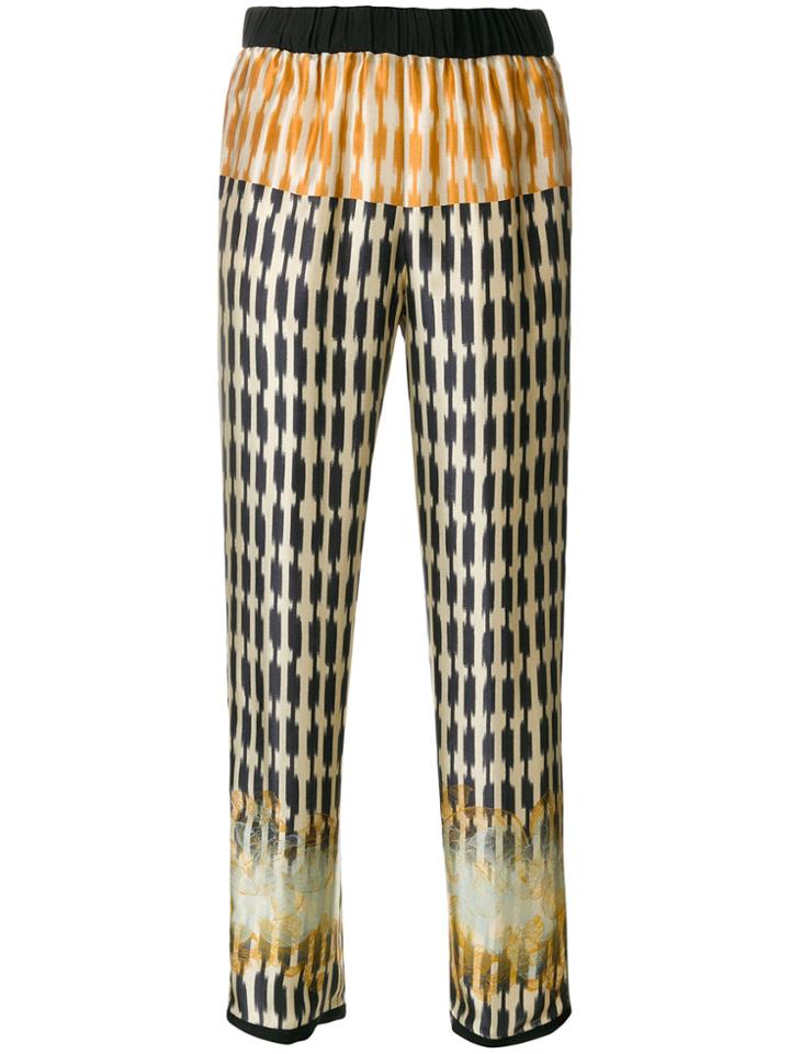 Forte Forte Pyjama-style Pants - Multicolour
