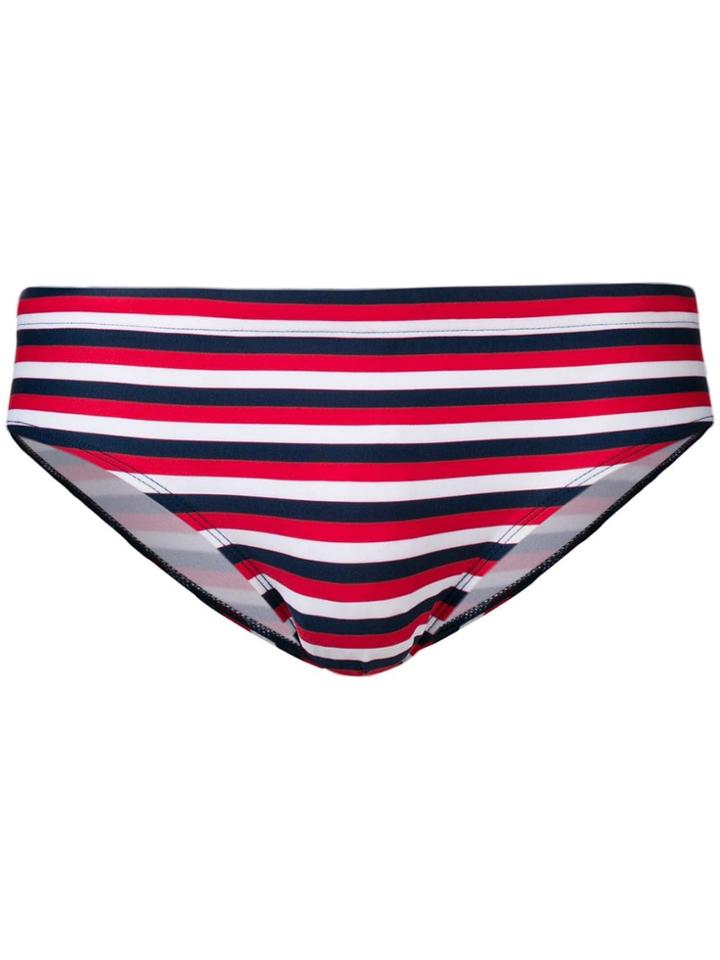 Ron Dorff Striped Swim Briefs - Blue