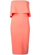 Likely Off-shoulder Draped Detail Dress - Pink