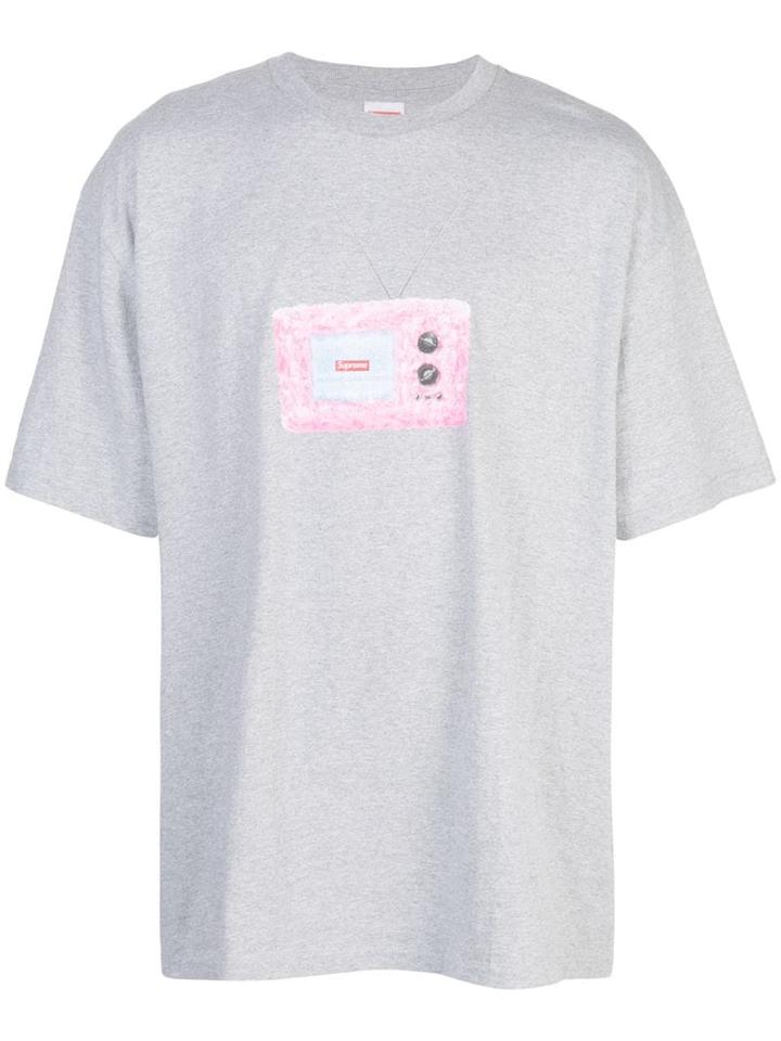 Supreme Tv T-shirt - Grey