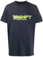 Rag & Bone Graphic Print T-shirt - Blue