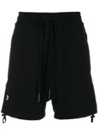 11 By Boris Bidjan Saberi Drawstring Track Shorts - Black