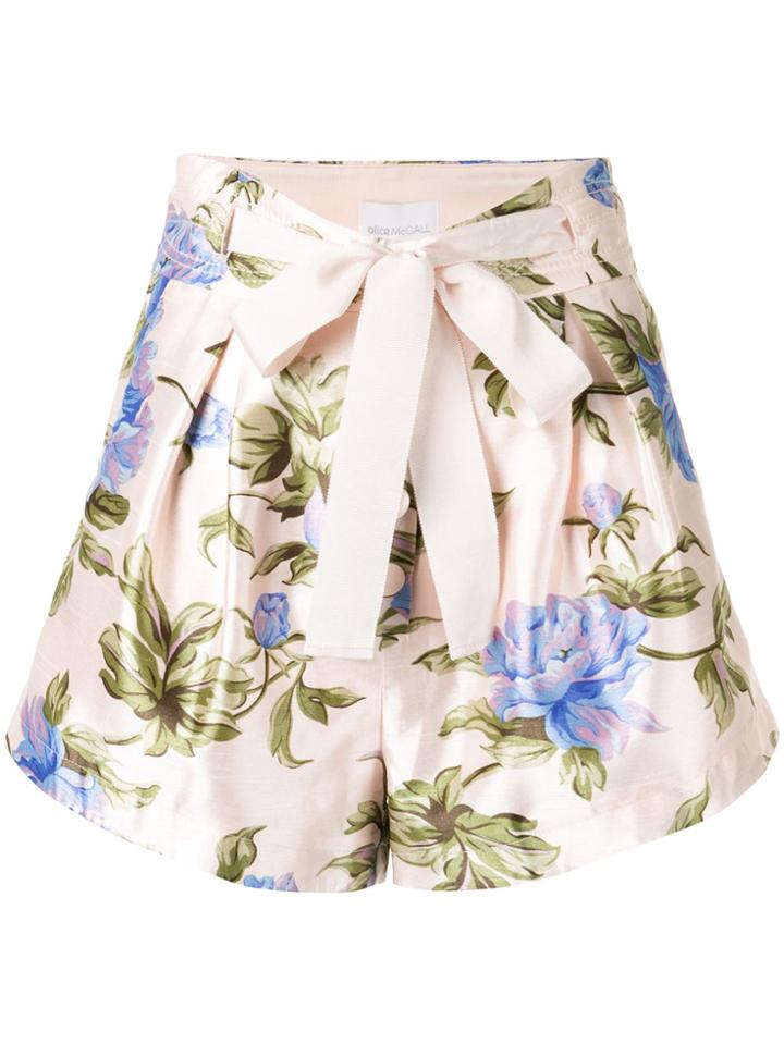 Alice Mccall Wild Flowers Shorts - Pink